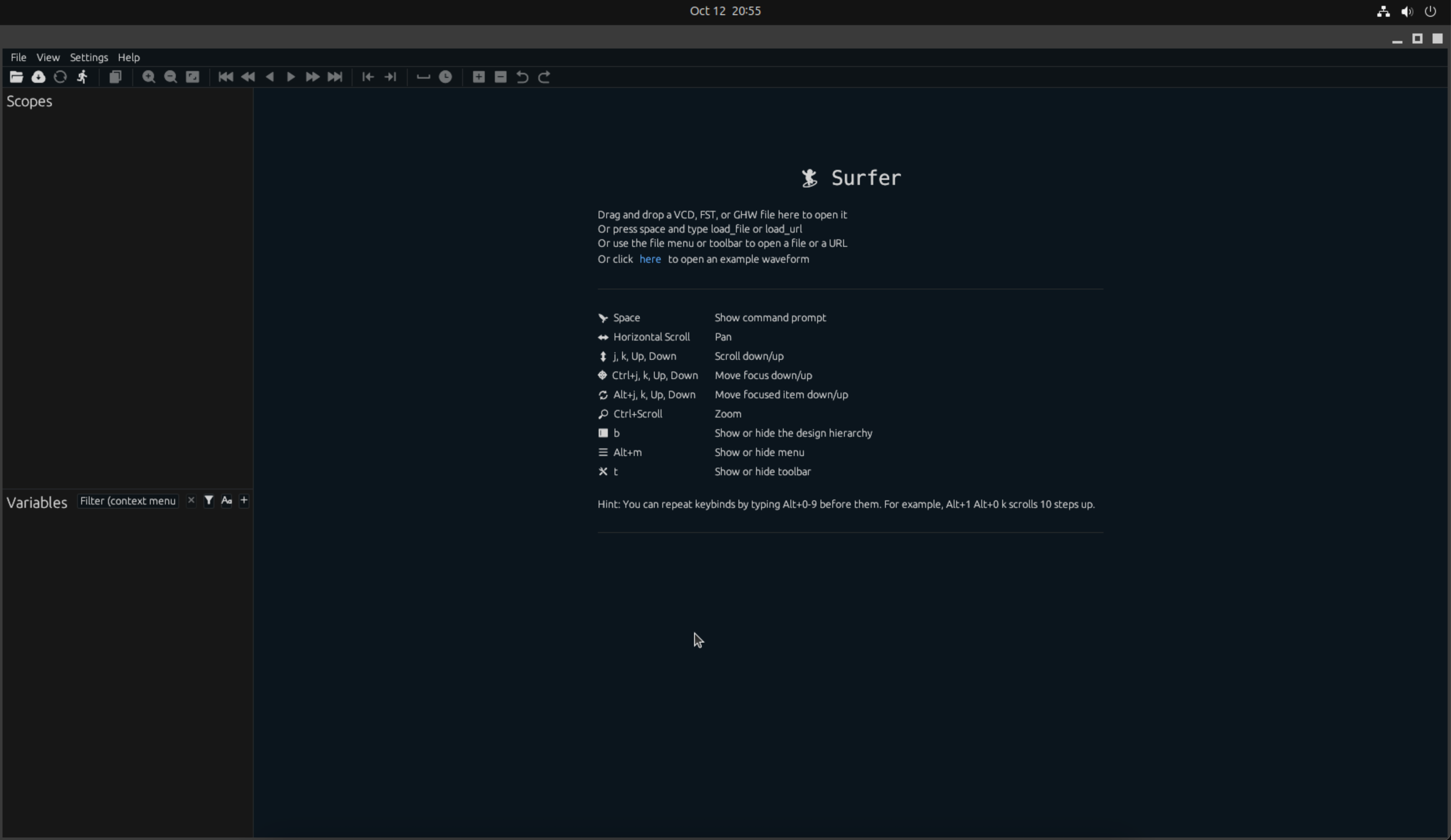 Surfer Waveform Viewer